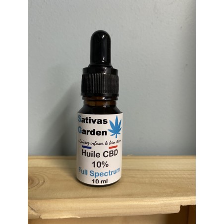Huile CBD 10% Full Spectrum