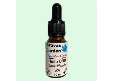 Huile CBD Animaux Nature 5% 10ml