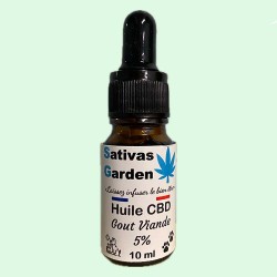 Huile CBD Animaux Viande 5% 10ml