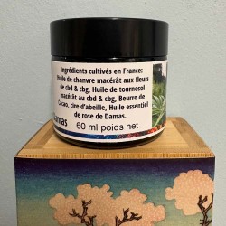 Baume à la rose de Damas CBD 60ml
